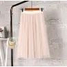 Fashion midi pleated skirtDresses