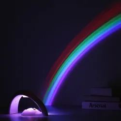 LED colorful rainbow projector - night lightLights & lighting