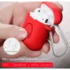 Soft silicone earphone case for Apple AirPods with hookEar- & Headphones