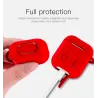 Soft silicone earphone case for Apple AirPods with hookEar- & Headphones