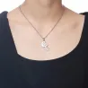 Best Friends Forever - stainless steel necklace - couples - 2 piecesNecklaces