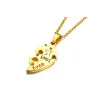 Best Friends Forever - stainless steel necklace - couples - 2 piecesNecklaces