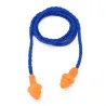 Waterproof silicone ear plugs - reusable - hearing protection - with string 10 pairsHearing aid