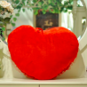 Heart shaped pillow with rosesCushions