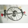 Iron wheel - retro wall lampWall lights
