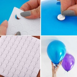 Balloons attachment glue dot - double-sided stickers 100 piecesDecoration