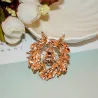 Christmas colorful crystals broochChristmas