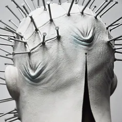 Horror Halloween full face latex maskMasks