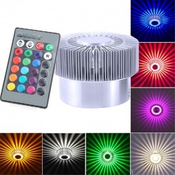 Smart LED 3W - aluminum ceiling light - remote control - RGB - dimmableSpotlights