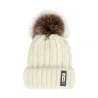 Warm winter wool hat with pom pomHats & Caps