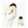Warm winter wool hat with pom pomHats & Caps