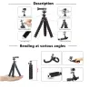 Octopus tripod - chest band mount for GoPro Hero 7 6 5 EKEN H9 Xiaomi Yi 4KGS65Mounts