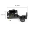 Motorcycle aluminum holder - mount bracket for GoPro Hero 4 5 3 2 Xiaomi Yi SJ4000 SJ5000Mounts