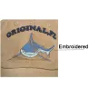 Vintage original Shark - embroidery cotton baseball cap - unisexHats & Caps