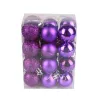 Christmas tree balls - 24 piecesChristmas
