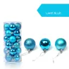 Christmas tree balls - 24 piecesChristmas