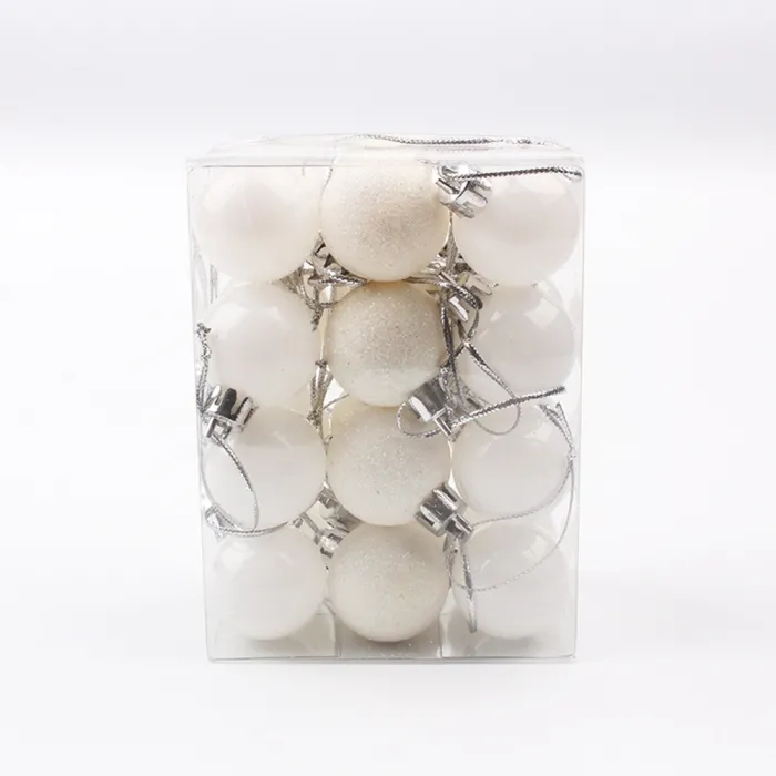 Christmas tree balls - 24 piecesChristmas