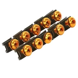Universal motorcycle bolts - spire speed fastener clips - fairing bolts - M6 10 * 6mm 10 piecesMotorbike parts