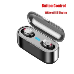 V5.0 F9 TWS wireless Bluetooth earphone - LED display - 2000mAh power bank - headset with microphoneHeadsets