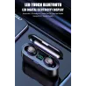 V5.0 F9 TWS wireless Bluetooth earphone - LED display - 2000mAh power bank - headset with microphoneHeadsets