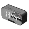 G5 wireless Bluetooth speaker with mirror LED alarm clock - support TF cardBluetooth speakers