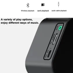 G5 wireless Bluetooth speaker with mirror LED alarm clock - support TF cardBluetooth speakers
