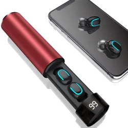 Q67 TWS wireless earbuds - 3D stereo - Bluetooth 5 - microphone - waterproof - auto pairing headsetEar- & Headphones