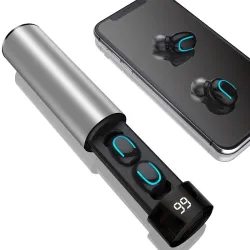 Q67 TWS wireless earbuds - 3D stereo - Bluetooth 5 - microphone - waterproof - auto pairing headsetEar- & Headphones