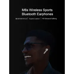 Bluetooth V5.0 - touch operate headset - noise-cancelling - TWS wireless dual earbudsEar- & Headphones
