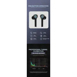 Bluetooth V5.0 - touch operate headset - noise-cancelling - TWS wireless dual earbudsEar- & Headphones