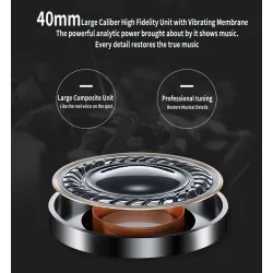 Wireless Bluetooth headphones - noise cancelling - foldable - stereo bass - adjustable earphones with microphoneEar- & Headph...