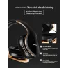 Wireless Bluetooth headphones - noise cancelling - foldable - stereo bass - adjustable earphones with microphoneEar- & Headph...