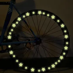 Stars & moon & galaxy - glow fluorescent stickersWall stickers
