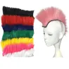 Punk style hair for motorcycle & ski helmetsLights