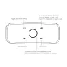 DOSS SoundBox - 2*6W - Bluetooth speaker - touch control - wireless - stereo sound - bass - built-in microphoneBluetooth spea...
