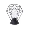 Vintage wrought iron lantern - night light - LED table lampLights & lighting