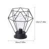 Vintage wrought iron lantern - night light - LED table lampLights & lighting