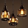 Retro iron & glass - LED lampLights & lighting